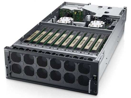 Dell анонсировала 4U сервер DSS 8440
