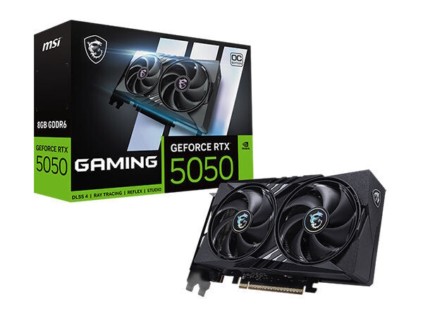 MSI выпустила специальные видеокарты на базе NVIDIA GeForce RTX 5050