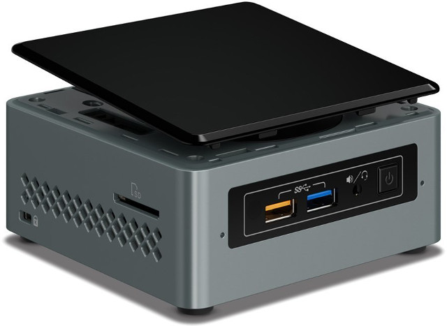 Intel анонсировала миниатюрные компьютеры NUC6CAYS и NUC6CAYH