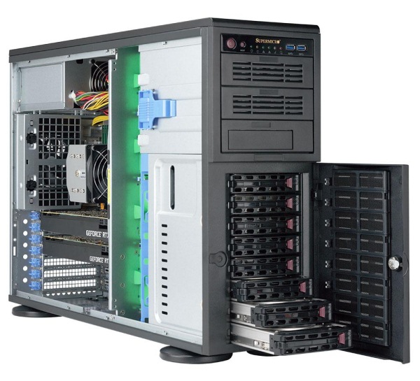 Supermicro анонсировала рабочую станцию SYS-5049A-T SuperWorkstation